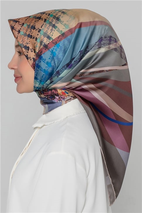 Armine Twill İpek Eşarp 20Ka8408 33