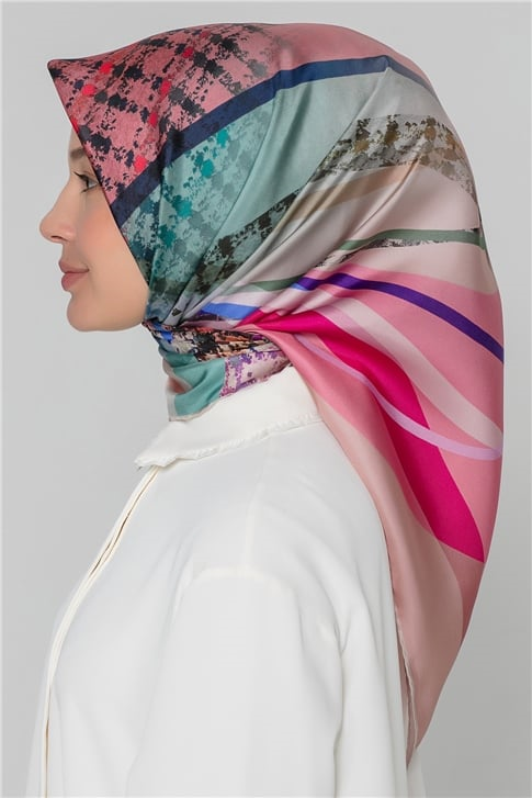 Armine Twill İpek Eşarp 20Ka8408 34