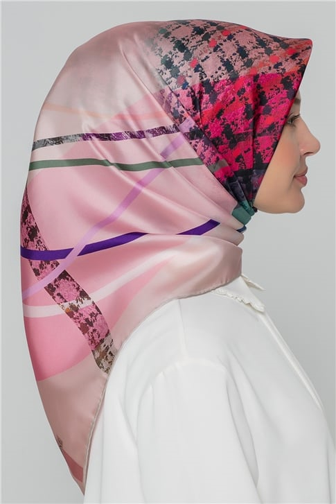 Armine Twill İpek Eşarp 20Ka8408 34