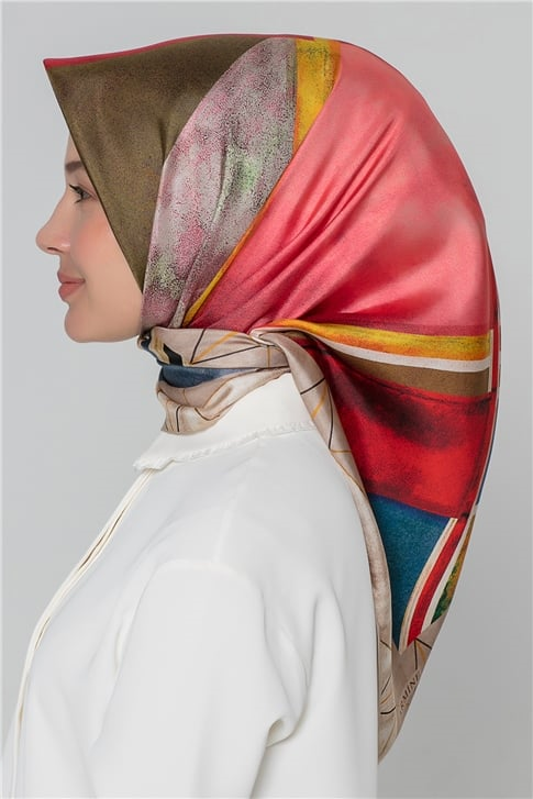 Armine Twill İpek Eşarp 20Ka8412 33