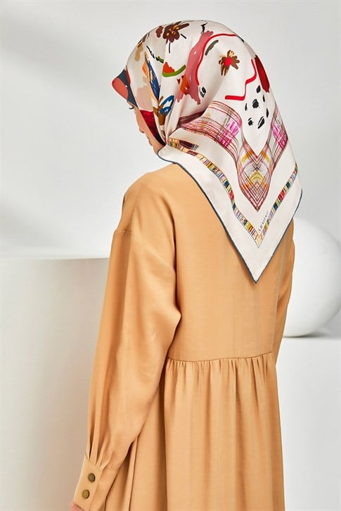 Armine Twill İpek Eşarp 20Ya8300 02