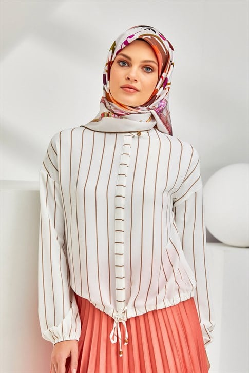 Armine Twill İpek Eşarp 20Ya8300 03