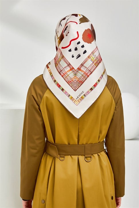 Armine Twill İpek Eşarp 20Ya8300 04