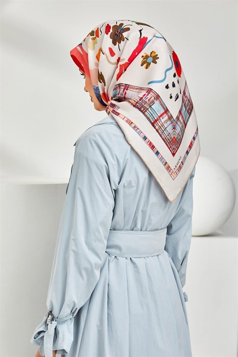Armine Twill İpek Eşarp 20Ya8300 32