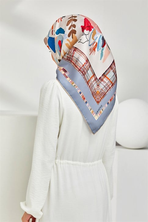 Armine Twill İpek Eşarp 20Ya8300 34