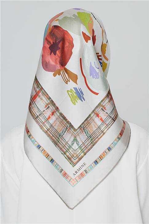 Armine Twill İpek Eşarp 20Ya8300 35