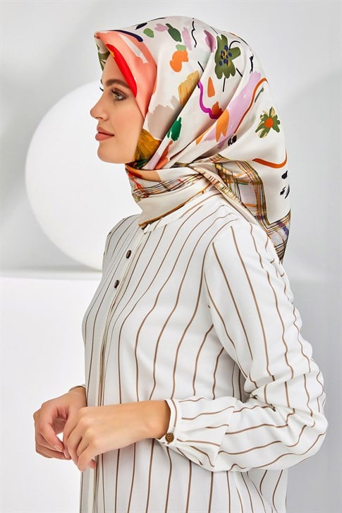 Armine Twill İpek Eşarp 20Ya8300 37