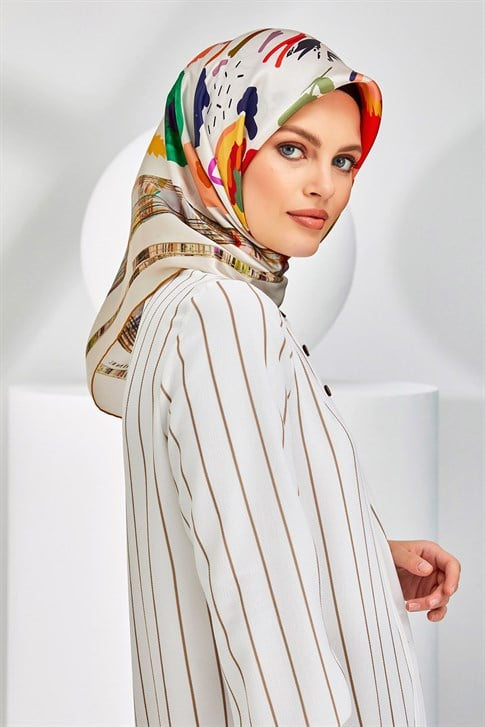Armine Twill İpek Eşarp 20Ya8300 37