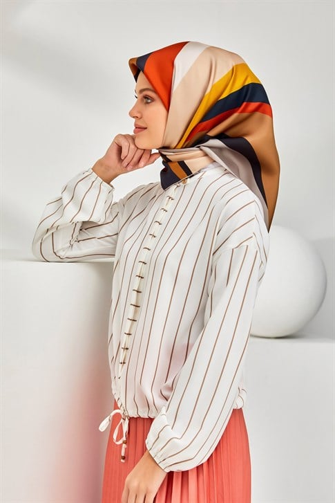 Armine Twill İpek Eşarp 20Ya8301 32