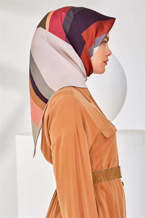 Armine Twill İpek Eşarp 20Ya8301 34
