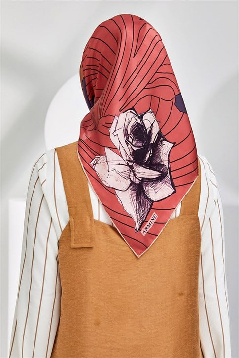 Armine Twill İpek Eşarp 20Ya8302 06