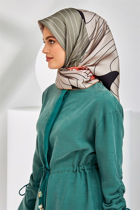 Armine Twill İpek Eşarp 20Ya8302 34