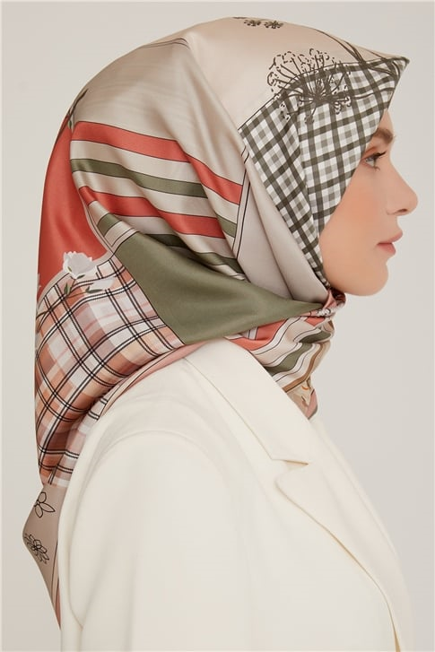 Armine Twill İpek Eşarp 20Ya8303 01