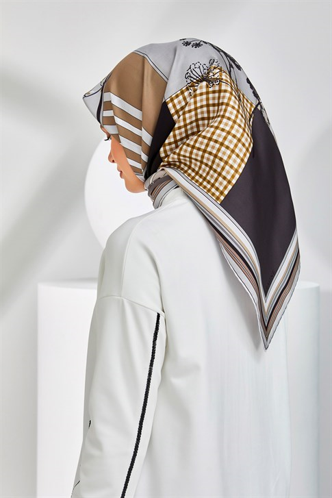 Armine Twill İpek Eşarp 20Ya8303 34
