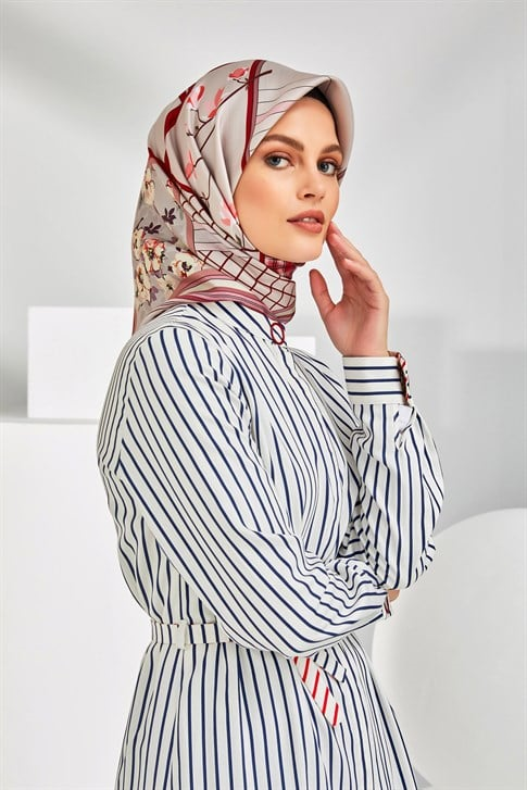 Armine Twill İpek Eşarp 20Ya8303 80