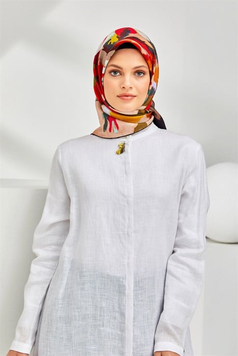 Armine Twill İpek Eşarp 20Ya8304 03