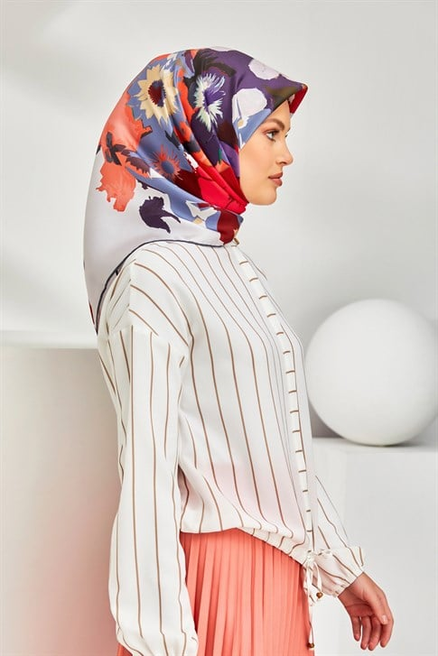 Armine Twill İpek Eşarp 20Ya8304 04