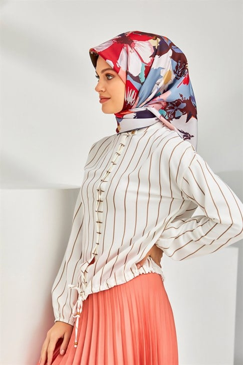 Armine Twill İpek Eşarp 20Ya8304 04