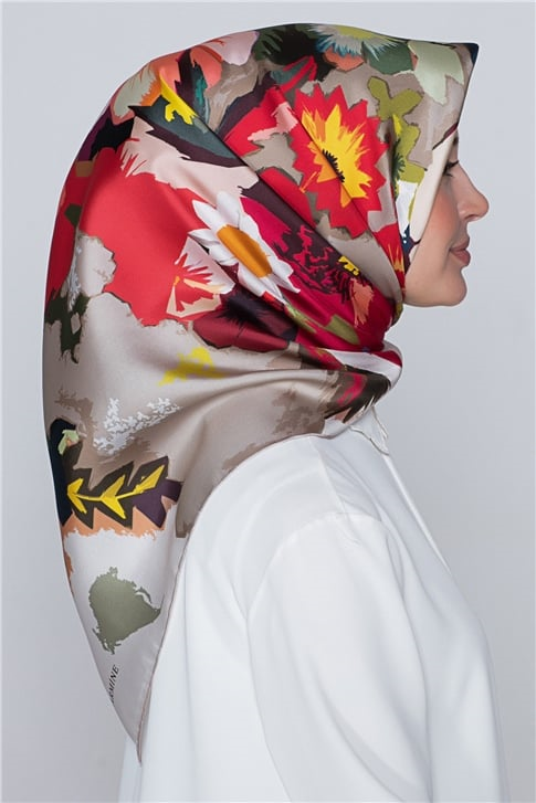 Armine Twill İpek Eşarp 20Ya8304 32