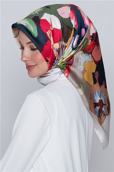 Armine Twill İpek Eşarp 20Ya8304 32