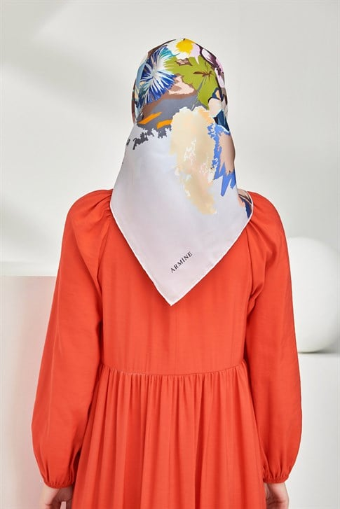 Armine Twill İpek Eşarp 20Ya8304 34