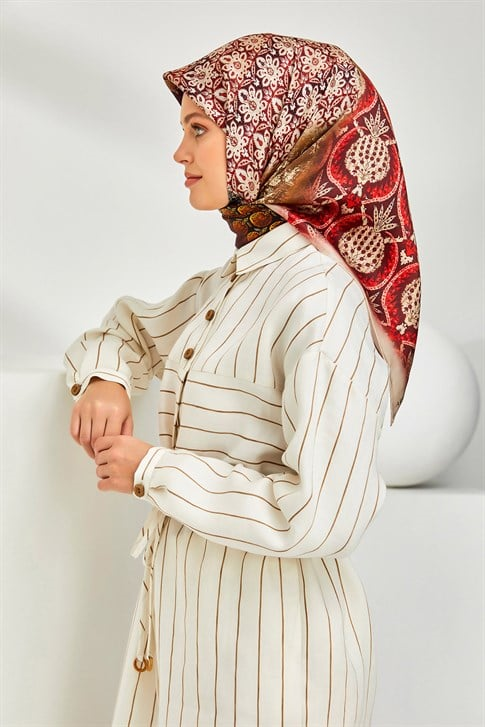 Armine Twill İpek Eşarp 20Ya8305 02