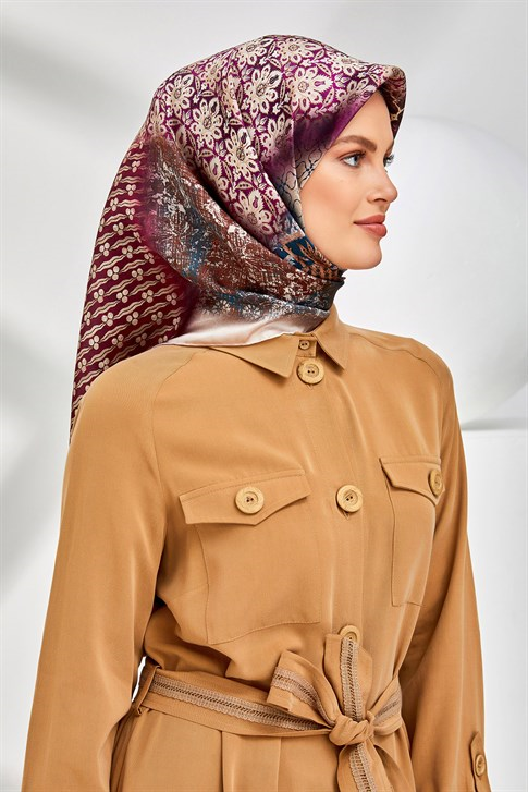 Armine Twill İpek Eşarp 20Ya8305 82