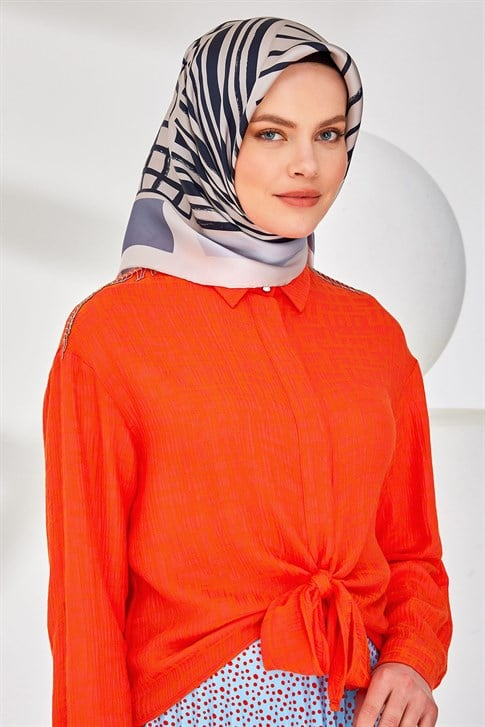 Armine Twill İpek Eşarp 20Ya8306 37