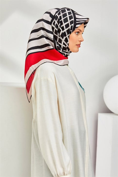 Armine Twill İpek Eşarp 20Ya8306 81