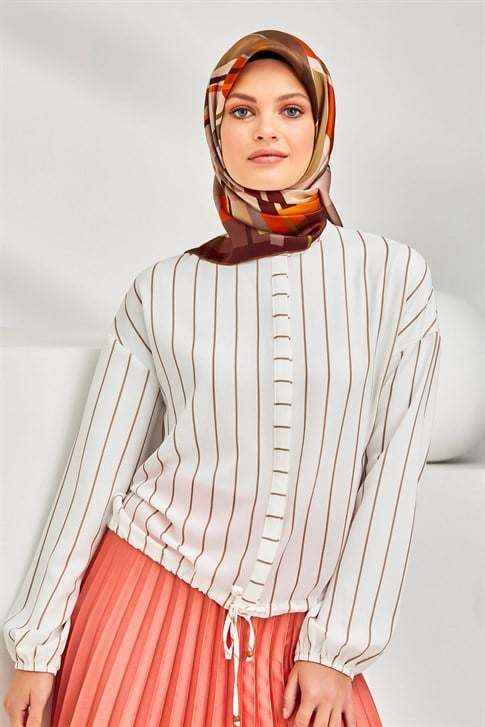 Armine Twill İpek Eşarp 20Ya8308 03
