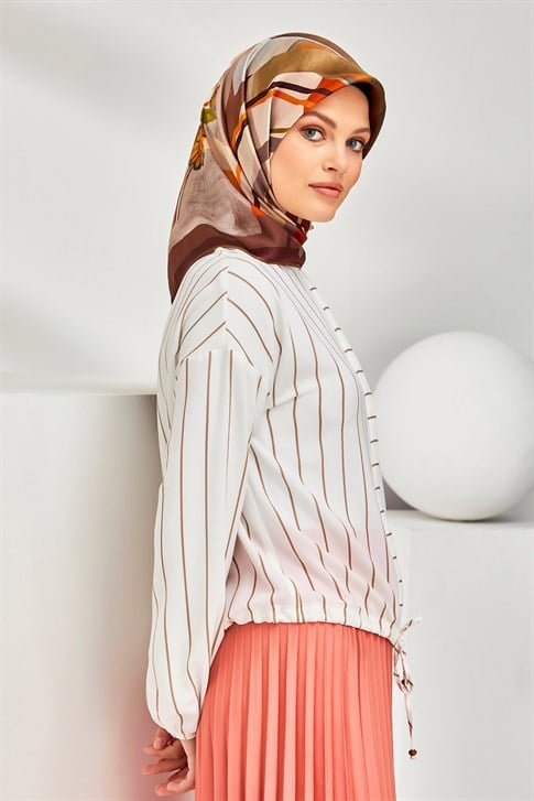 Armine Twill İpek Eşarp 20Ya8308 03