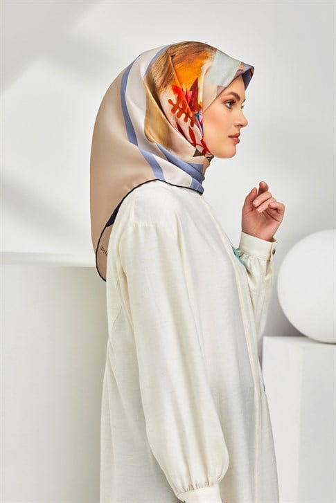 Armine Twill İpek Eşarp 20Ya8308 04