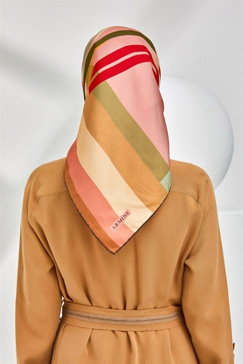 Armine Twill İpek Eşarp 20Ya8308 06