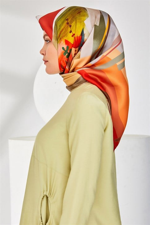 Armine Twill İpek Eşarp 20Ya8308 32