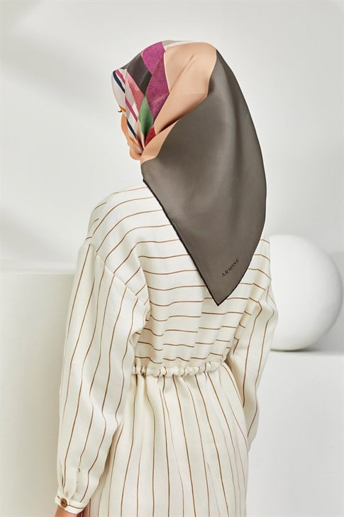 Armine Twill İpek Eşarp 20Ya8308 34