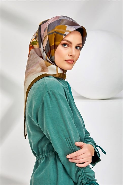 Armine Twill İpek Eşarp 20Ya8308 89
