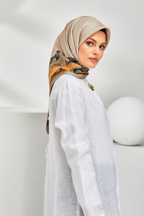 Armine Twill İpek Eşarp 20Ya8309 34
