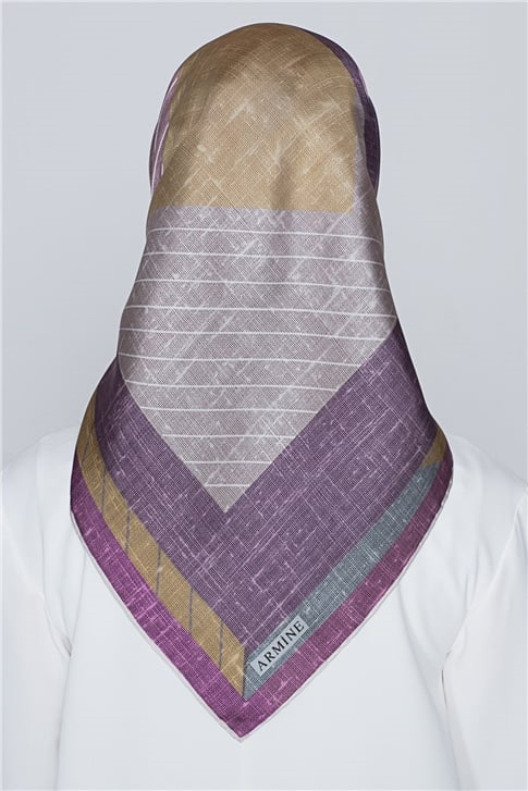 Armine Twill İpek Eşarp 20Ya8311 34