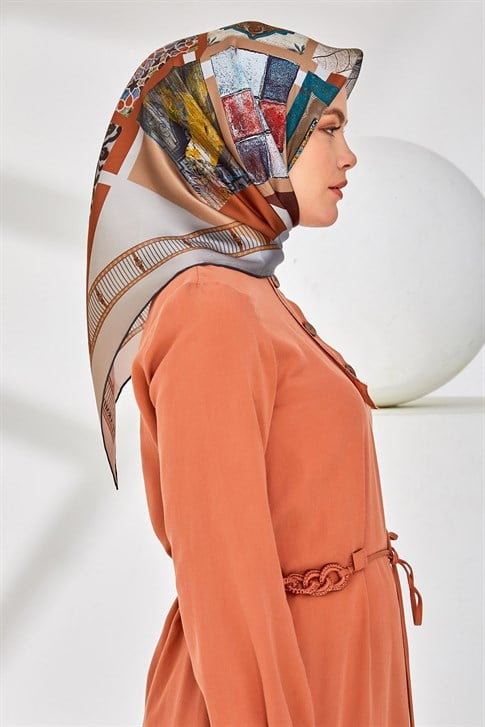Armine Twill İpek Eşarp 20Ya8312 01