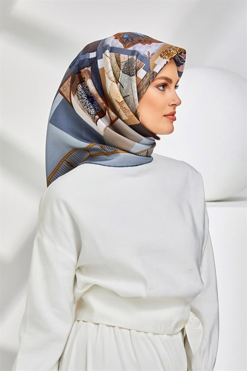Armine Twill İpek Eşarp 20Ya8312 04