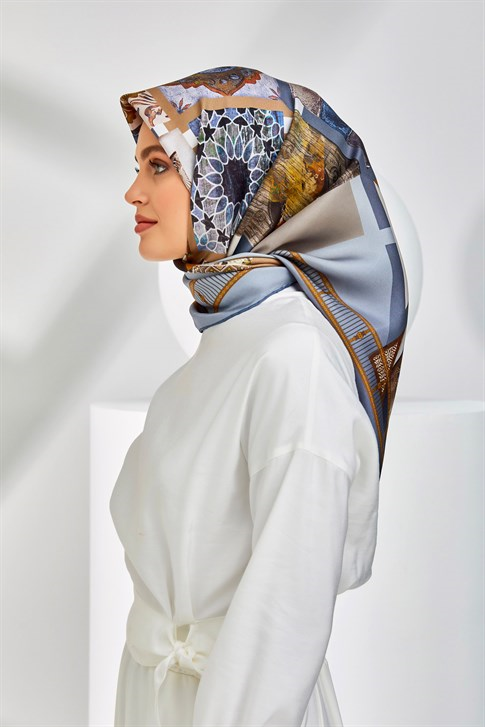 Armine Twill İpek Eşarp 20Ya8312 04
