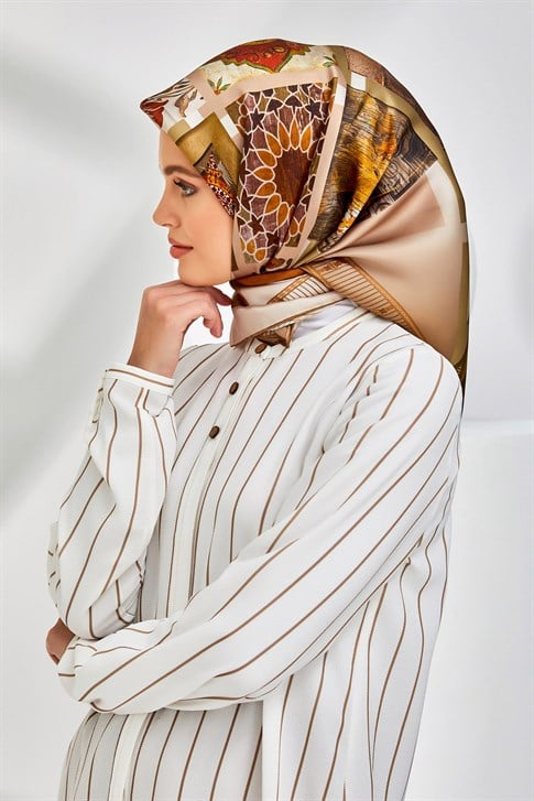 Armine Twill İpek Eşarp 20Ya8312 06