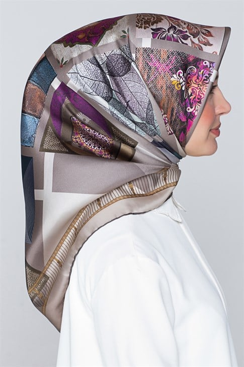Armine Twill İpek Eşarp 20Ya8312 07