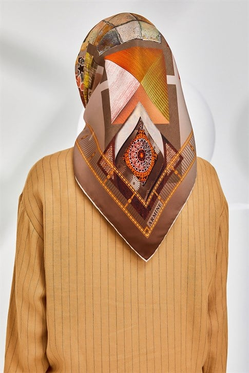 Armine Twill İpek Eşarp 20Ya8312 34