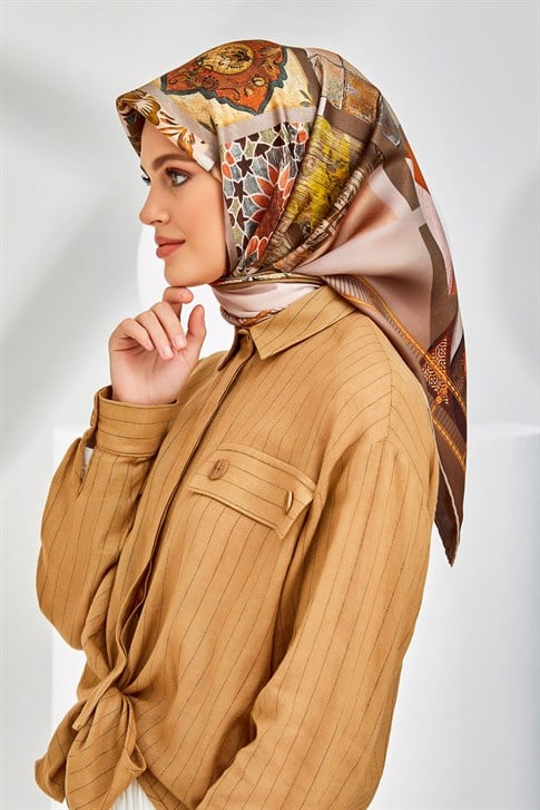 Armine Twill İpek Eşarp 20Ya8312 34
