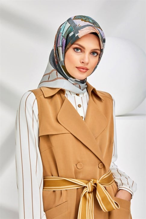 Armine Twill İpek Eşarp 20Ya8312 36