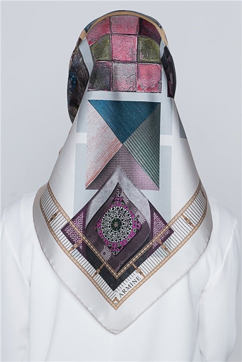 Armine Twill İpek Eşarp 20Ya8312 41