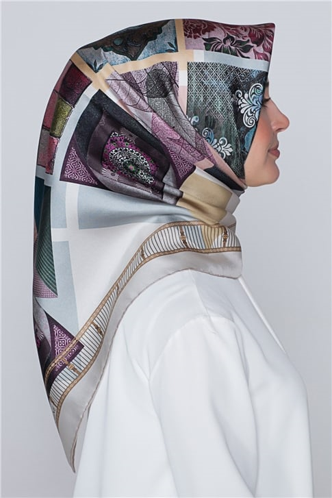 Armine Twill İpek Eşarp 20Ya8312 41