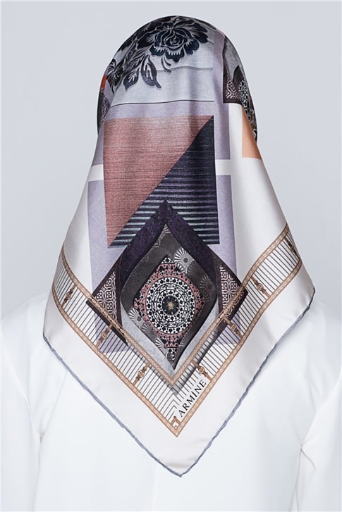 Armine Twill İpek Eşarp 20Ya8312 42