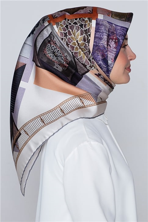 Armine Twill İpek Eşarp 20Ya8312 42